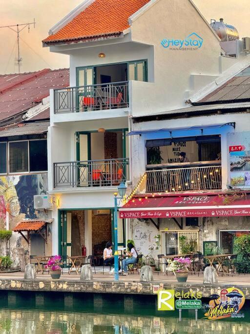 Heritage House 16Pax Riverview 3 Mins Walkjonker Villa Malacca Екстериор снимка