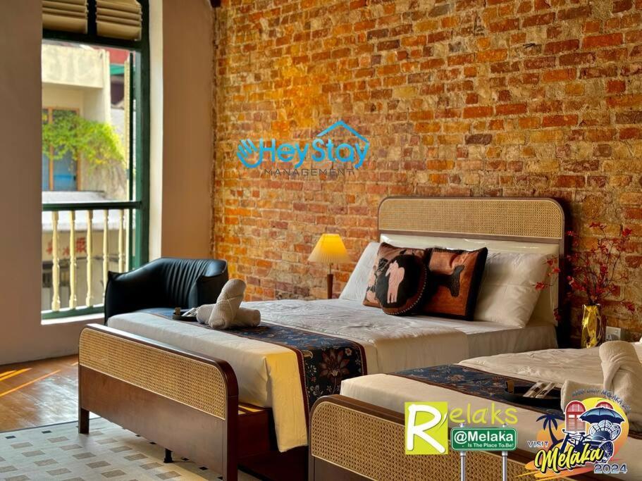 Heritage House 16Pax Riverview 3 Mins Walkjonker Villa Malacca Екстериор снимка