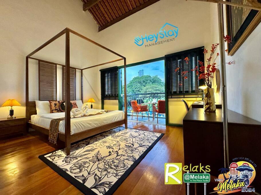 Heritage House 16Pax Riverview 3 Mins Walkjonker Villa Malacca Екстериор снимка