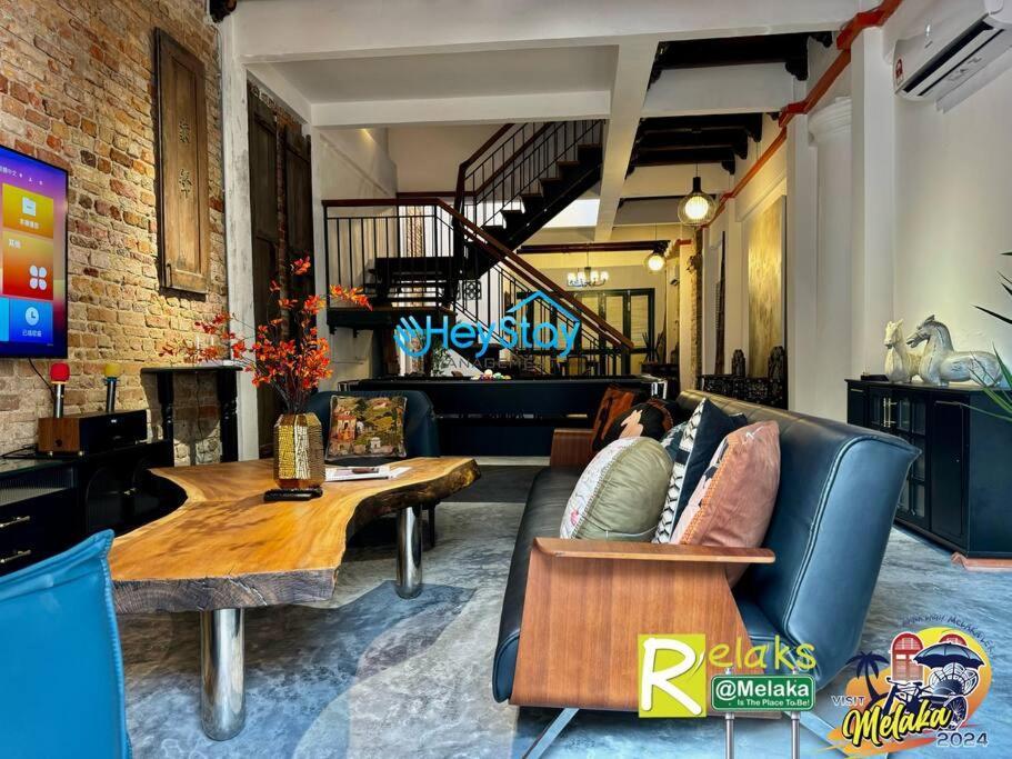 Heritage House 16Pax Riverview 3 Mins Walkjonker Villa Malacca Екстериор снимка