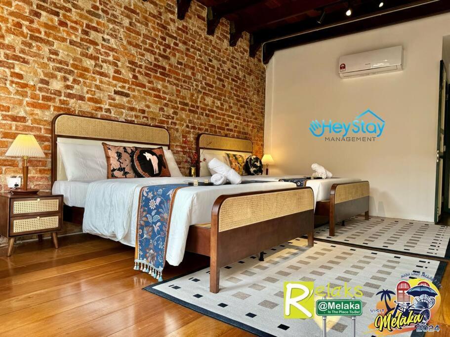 Heritage House 16Pax Riverview 3 Mins Walkjonker Villa Malacca Екстериор снимка