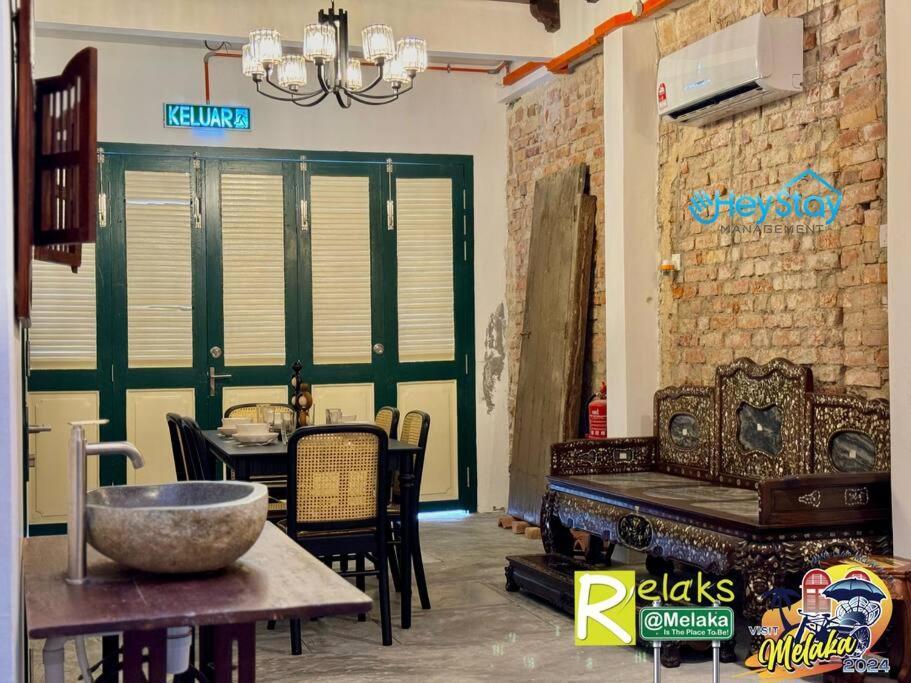 Heritage House 16Pax Riverview 3 Mins Walkjonker Villa Malacca Екстериор снимка