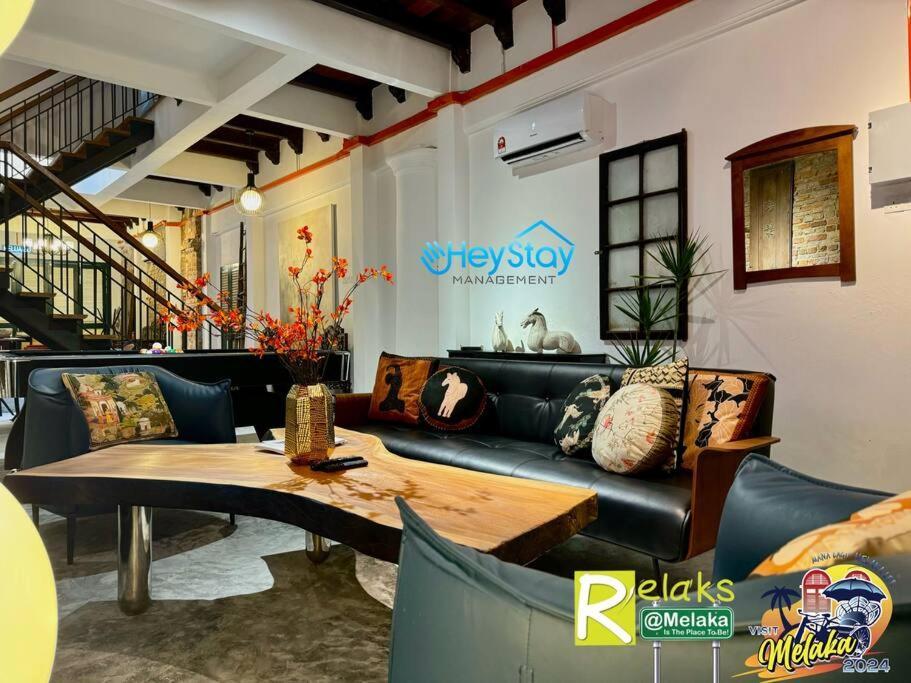 Heritage House 16Pax Riverview 3 Mins Walkjonker Villa Malacca Екстериор снимка