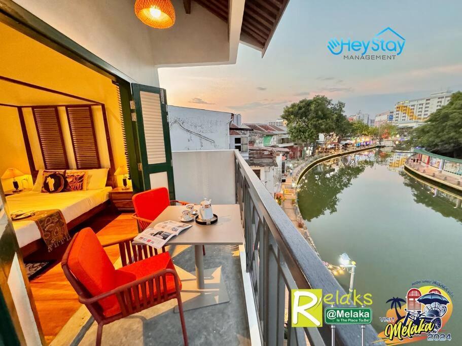 Heritage House 16Pax Riverview 3 Mins Walkjonker Villa Malacca Екстериор снимка