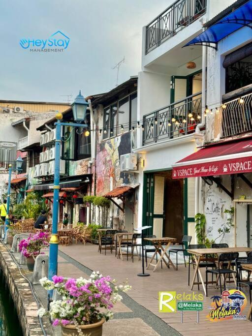 Heritage House 16Pax Riverview 3 Mins Walkjonker Villa Malacca Екстериор снимка