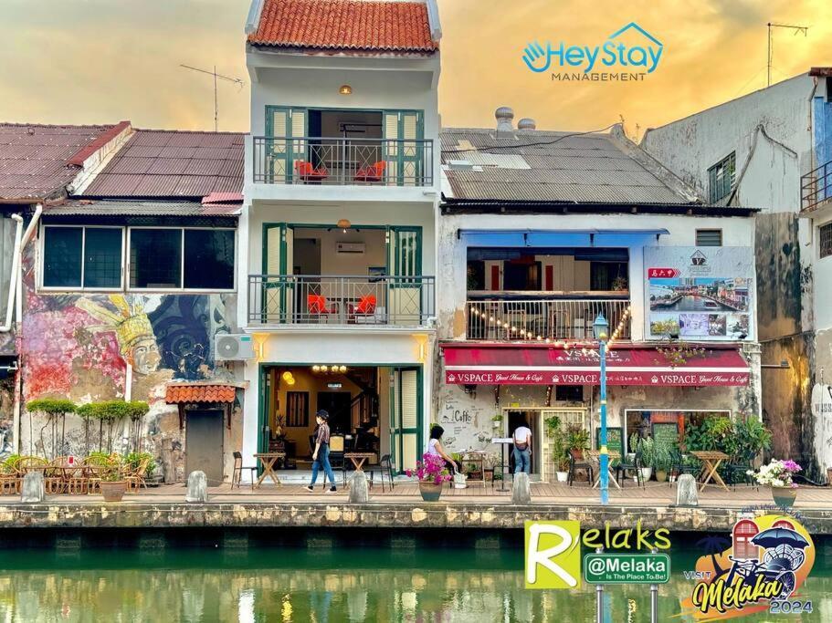 Heritage House 16Pax Riverview 3 Mins Walkjonker Villa Malacca Екстериор снимка