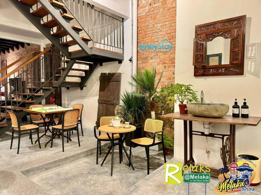 Heritage House 16Pax Riverview 3 Mins Walkjonker Villa Malacca Екстериор снимка