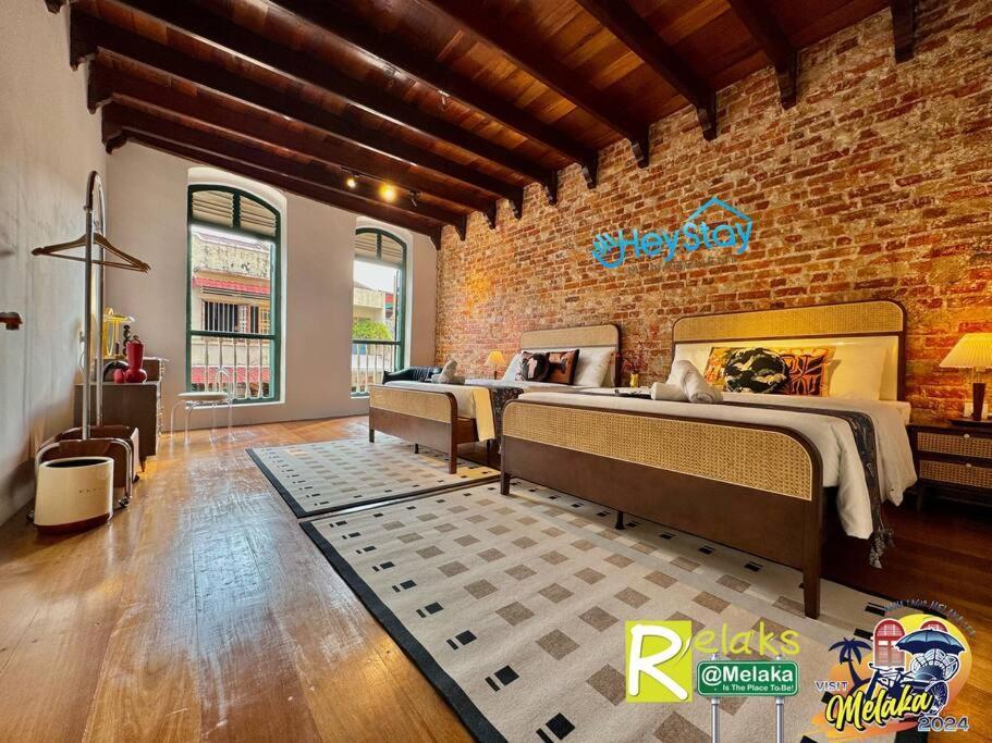 Heritage House 16Pax Riverview 3 Mins Walkjonker Villa Malacca Екстериор снимка