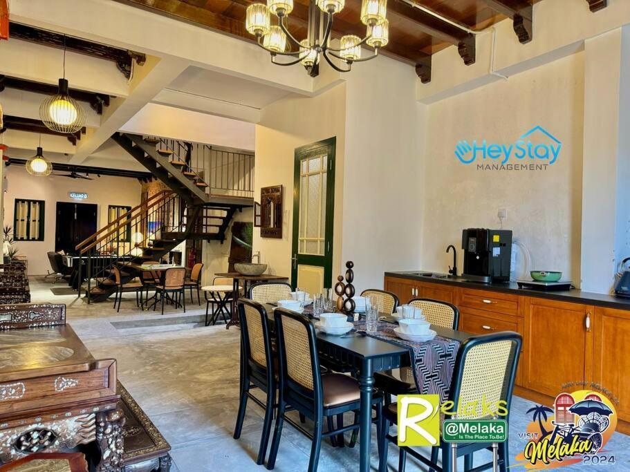 Heritage House 16Pax Riverview 3 Mins Walkjonker Villa Malacca Екстериор снимка